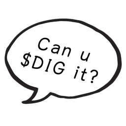 Doge in Glasses Logo